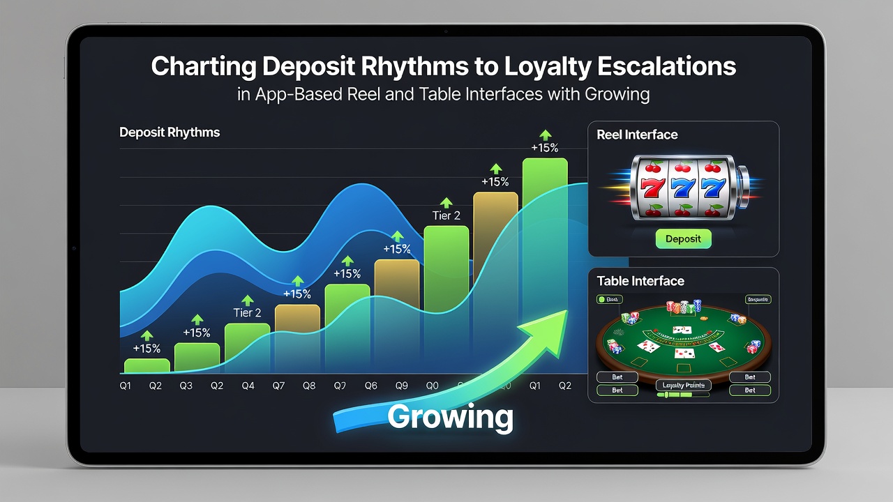 Visualisierung von Treuestufenaufstiegen durch Einzahlungsmuster in mobilen Casino-Apps