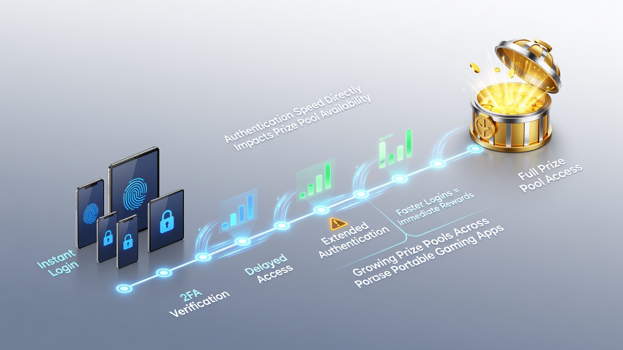 Illustration von zeitlichen Abläufen bei der Verifizierung und deren Einfluss auf Preispool-Berechtigungen in mobilen Apps