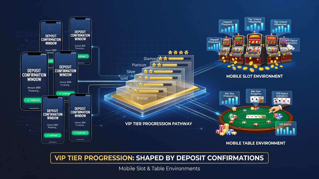 Diagramm zur Analyse von Transaktionsmustern und VIP-Stufenaufstiegen in mobilen Casino-Apps