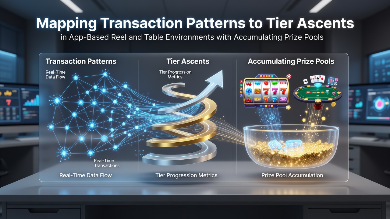 Transaktionsmuster und Stufenaufstiege in mobilen Casino-Apps mit Walzen und Live-Tischen