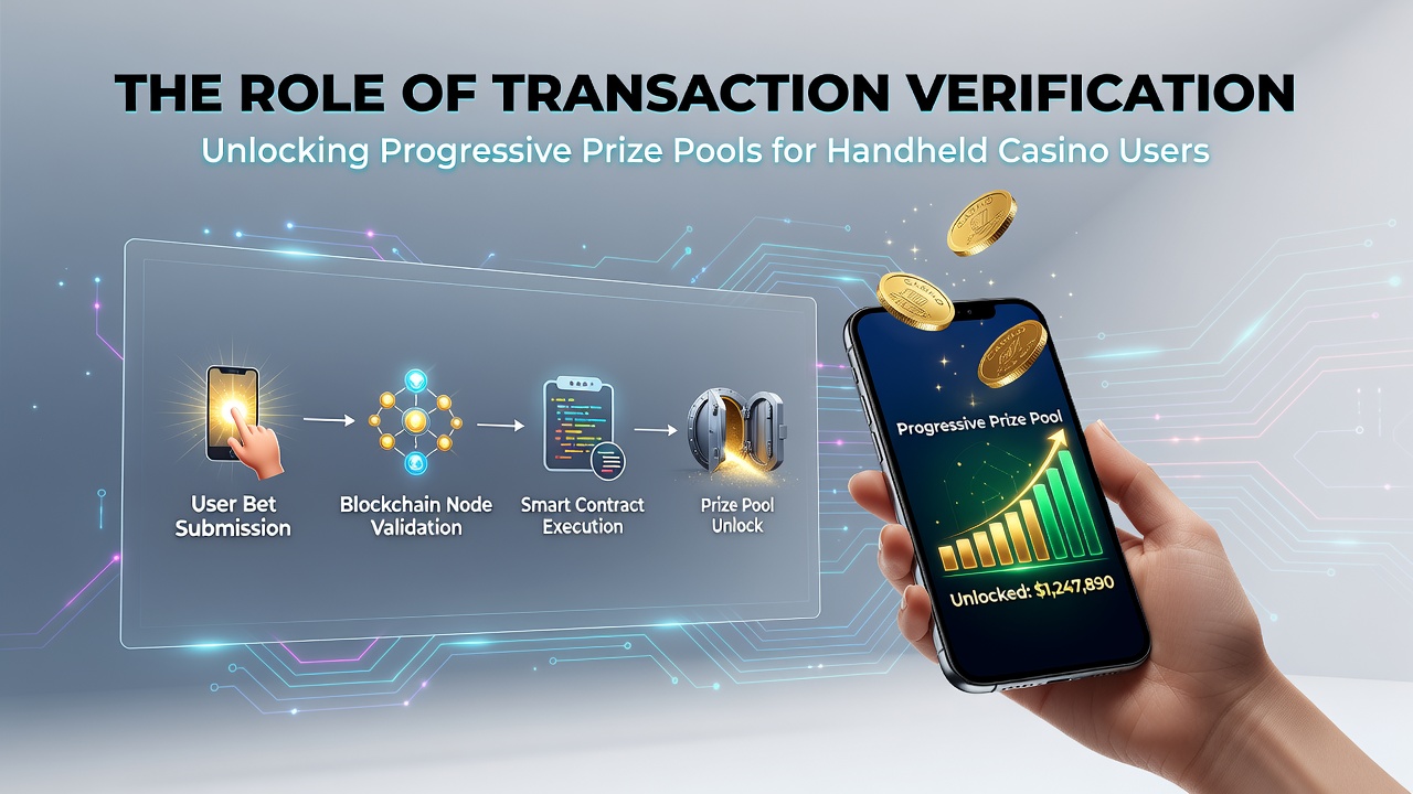 Transaktionsverifizierung in mobilen Casino-Apps mit progressiven Jackpots