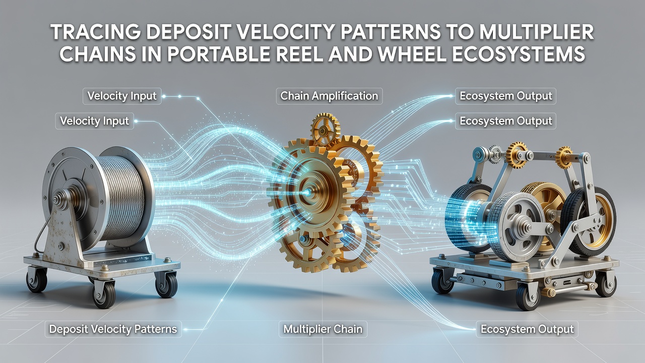 Analyse von Transaktionsflüssen und Multiplikator-Ketten in portablen Reel- und Wheel-Ökosystemen